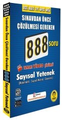 Tasarı DGS ALES TYT KPSS MSÜ Sayısal Yetenek 888 Soru Bankası Video Çözümlü Tasarı Yayınları