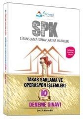 Finansed SPK Takas, Saklama ve Operasyon İşlemleri 10 Deneme Çözümlü Finansed Yayınları