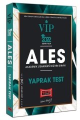 Yargı 2022 ALES VIP Yaprak Test Yargı Yayınları