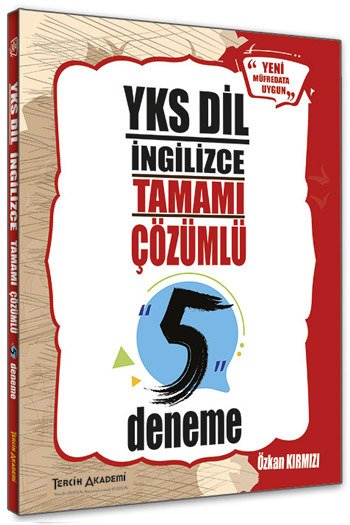 Tercih Akademi YKSDİL İngilizce 5 Deneme Çözümlü Tercih Akademi Yayınları