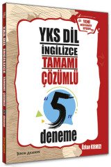 Tercih Akademi YKSDİL İngilizce 5 Deneme Çözümlü Tercih Akademi Yayınları