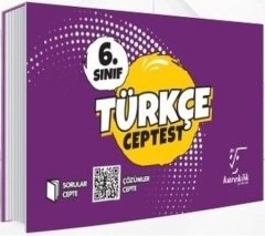 Karekök 6. Sınıf Türkçe Cep Test Karekök Yayınları