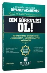 Mihrap Diyanet Akademisi Din Görevlisi Ol Sözlü Mülakat Hazırlık Kitabı Mihrap Yayınları
