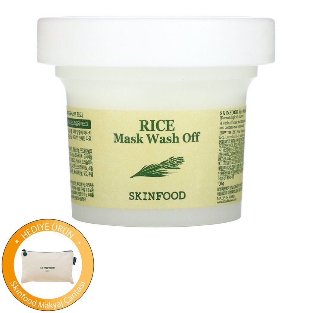 Skinfood Rice Çok Kullanımlık Yüz Bakım Maskesi 100G