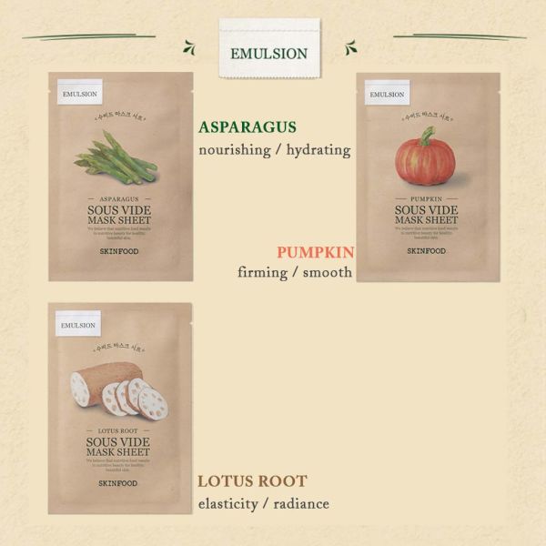 Skinfood Asparagus Sous Vide Mask Sheet