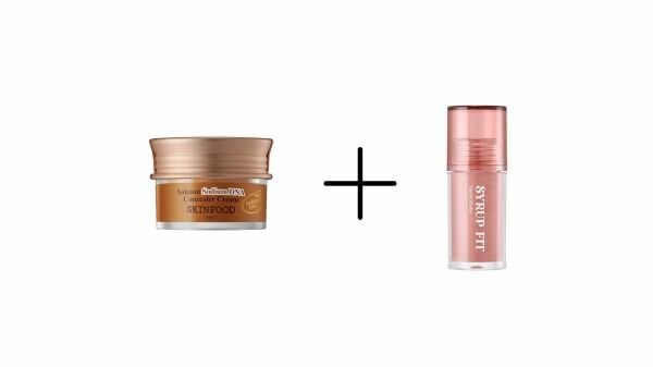 Skinfood Salmon DNA Concealer (No:1) + SF Blusher No:1 Rspery