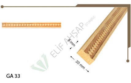 Ga 33 Baklava Desen Çıta