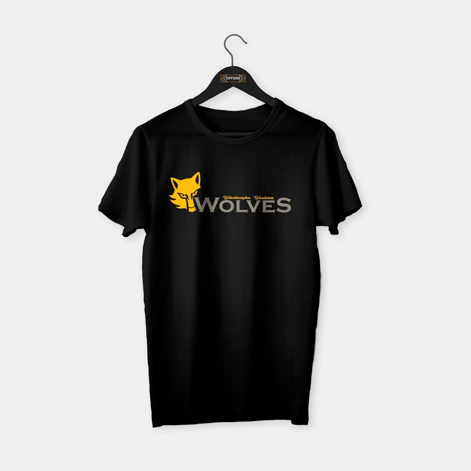 Wolves T-shirt Siyah - XXL