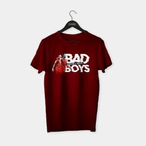 Bad Boys T-shirt Bordo - S