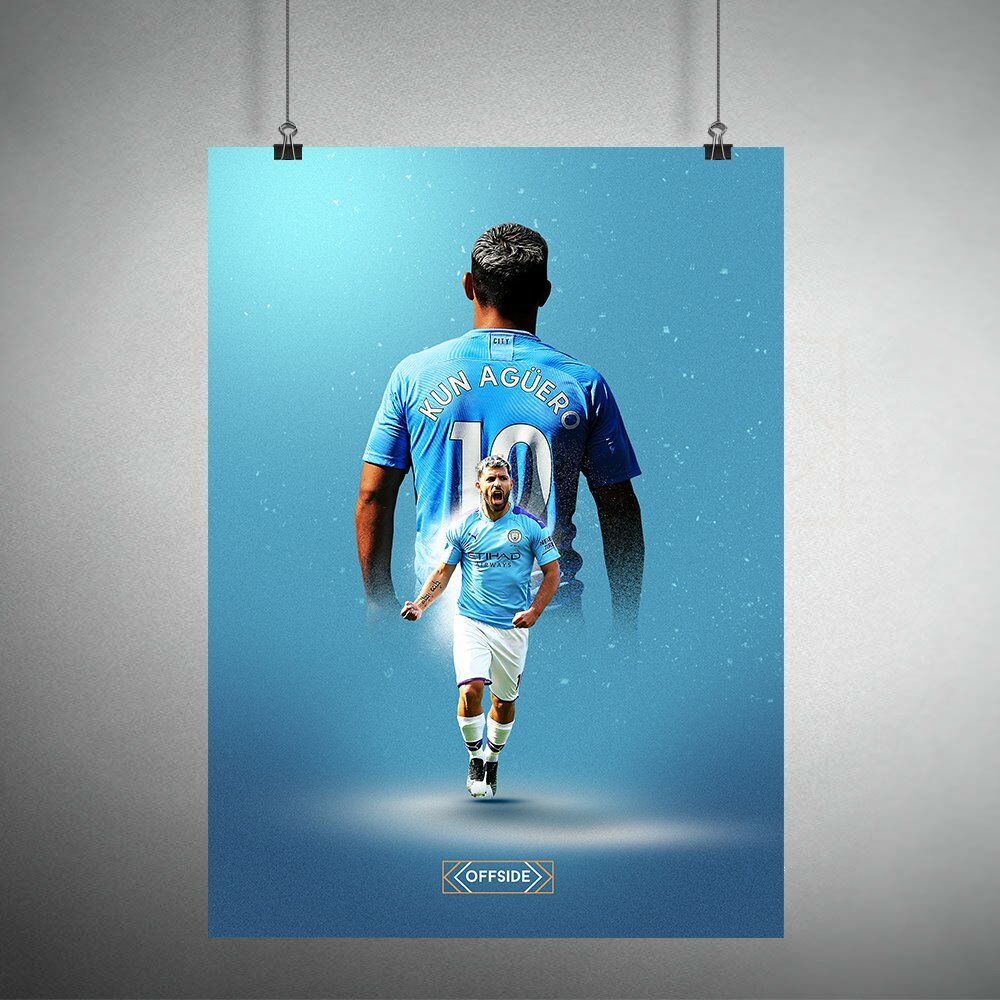 Kun Agüero Poster