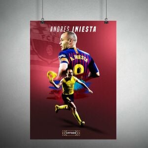 Iniesta Poster