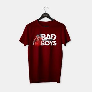 Bad Boys T-shirt Bordo - S