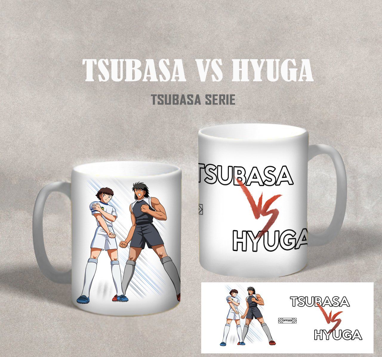 Tsubasa vs Hyuga Bardak