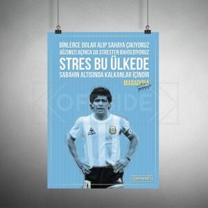 Maradona Poster