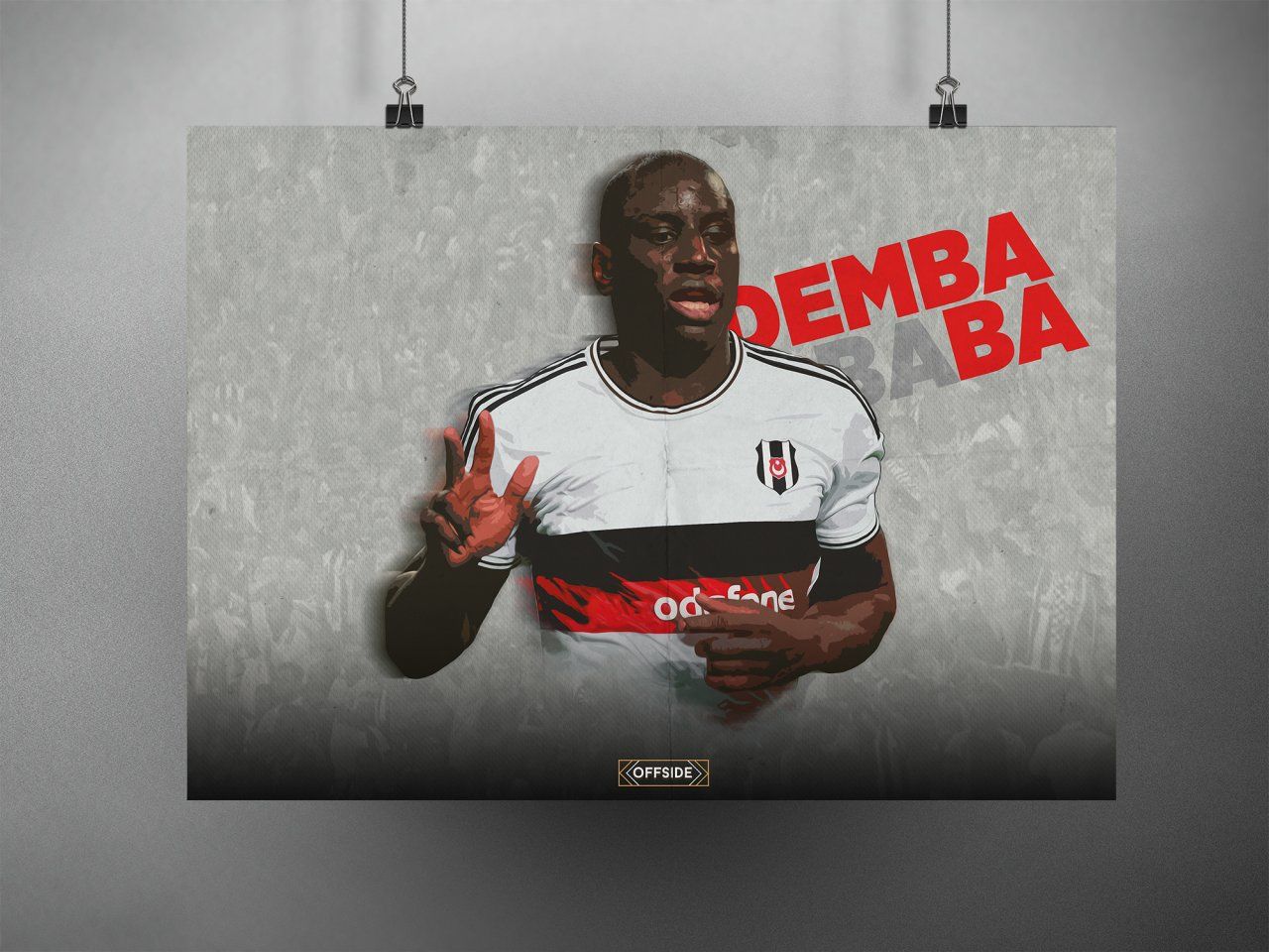 Demba Ba Poster