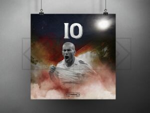 Zinedine Zidane Posteri