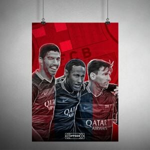 Messi-Neymar-Suarez  Poster