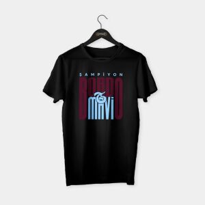 Şampiyon - Bordo Mavi T-shirt