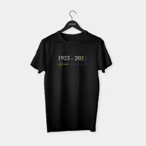 Yaşasın Cumhuriyet - Sarı Lacivert - 100. Yıl Özel - T-shirt