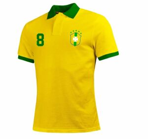 Brezilya Retro Polo Tişört