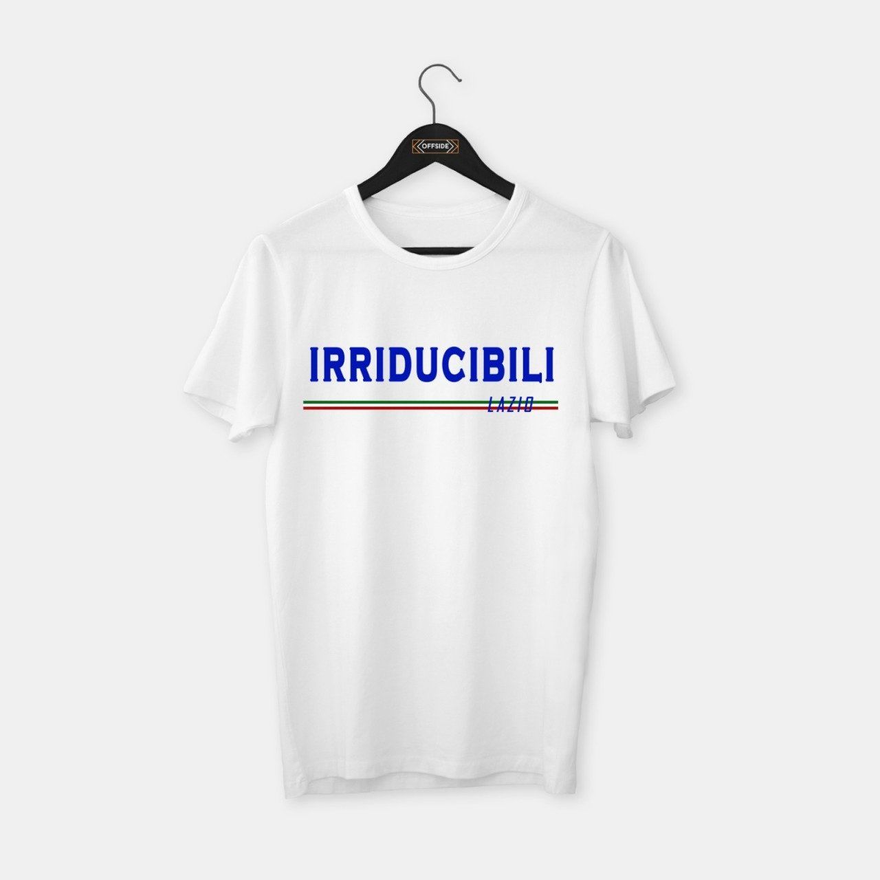 Lazio 'Irriducibili' T-shirt Beyaz - L