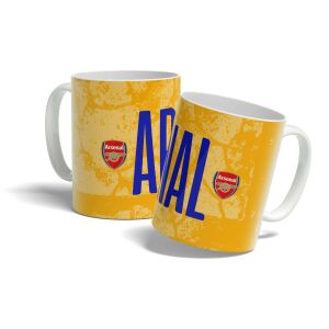 Arsenal Takımı Sarı Baskılı Kupa Bardak