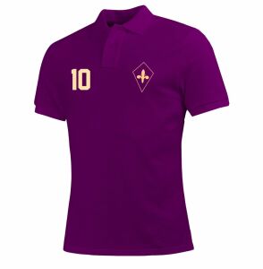 Fiorentina - I Viola Retro Polo Tişört