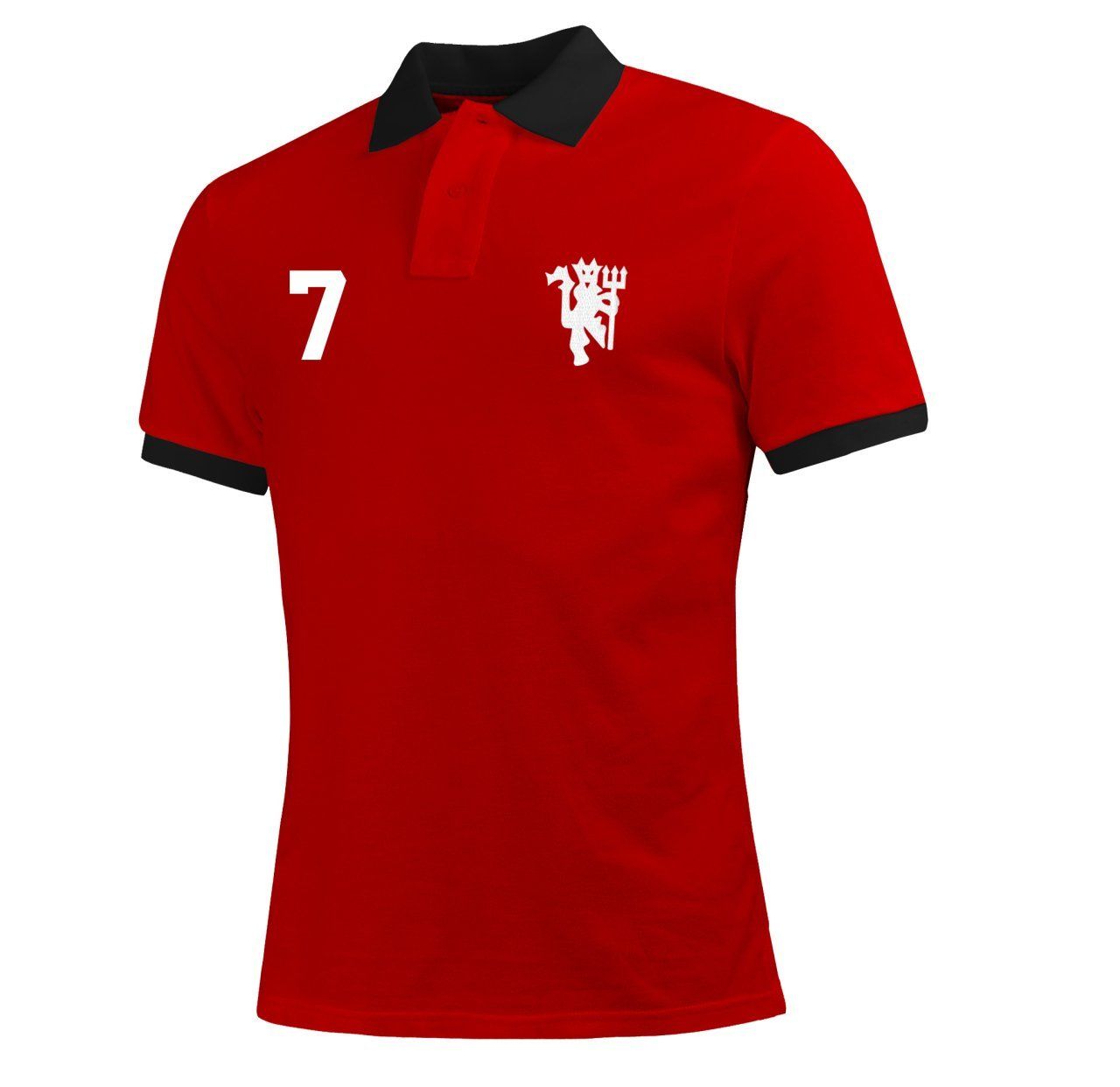Manchester United Retro Polo Ti ort