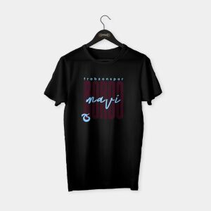 Trabzonspor Bordo Mavi T-shirt Siyah - XL