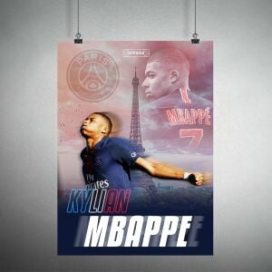 Mbappé Poster
