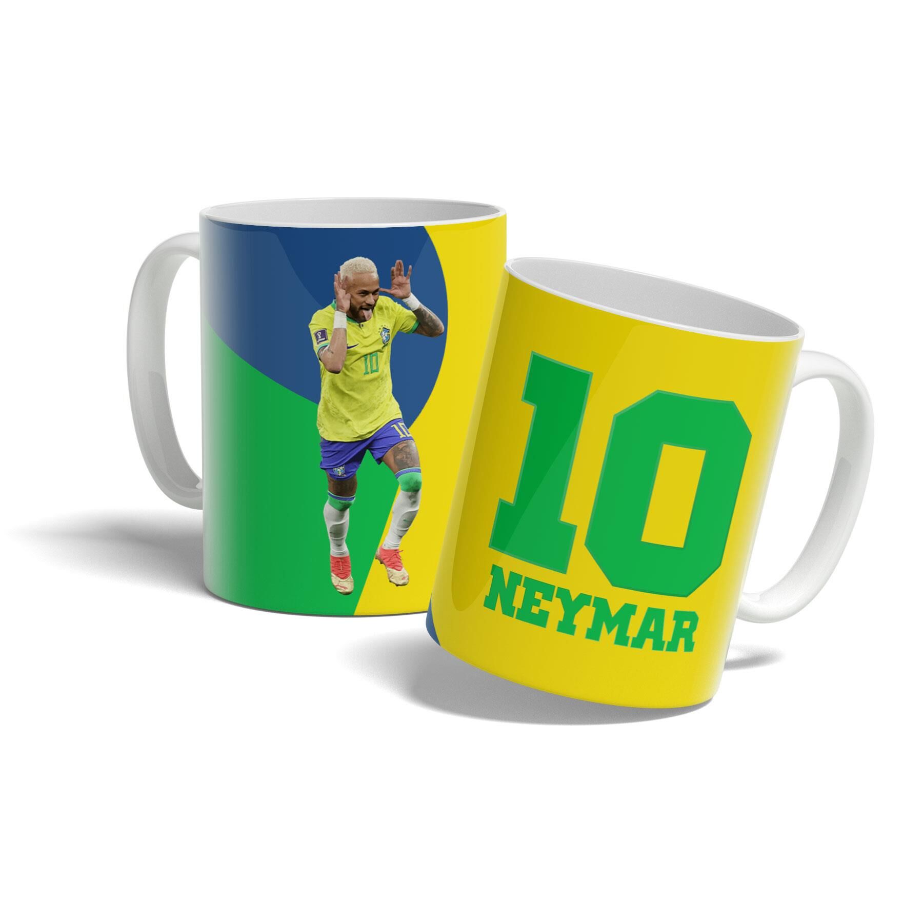 Neymar Brezilya Tasarım Baskılı Kupa Bardak