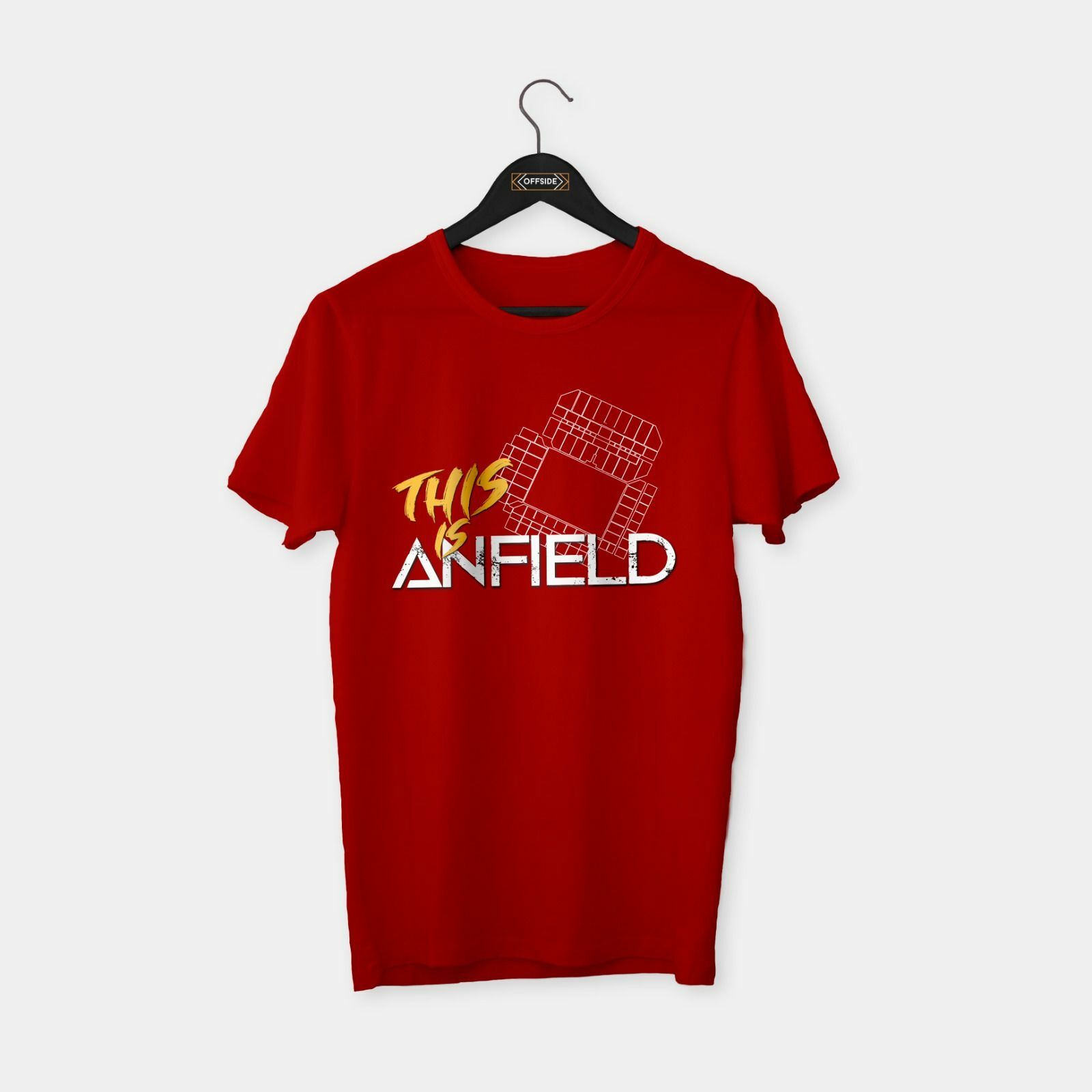 Liverpool -  This is Anfield! T-shirt Kırmızı - M