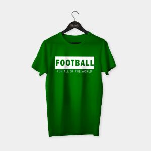 Football - For all of the world T-shirt Yeşil - XXL