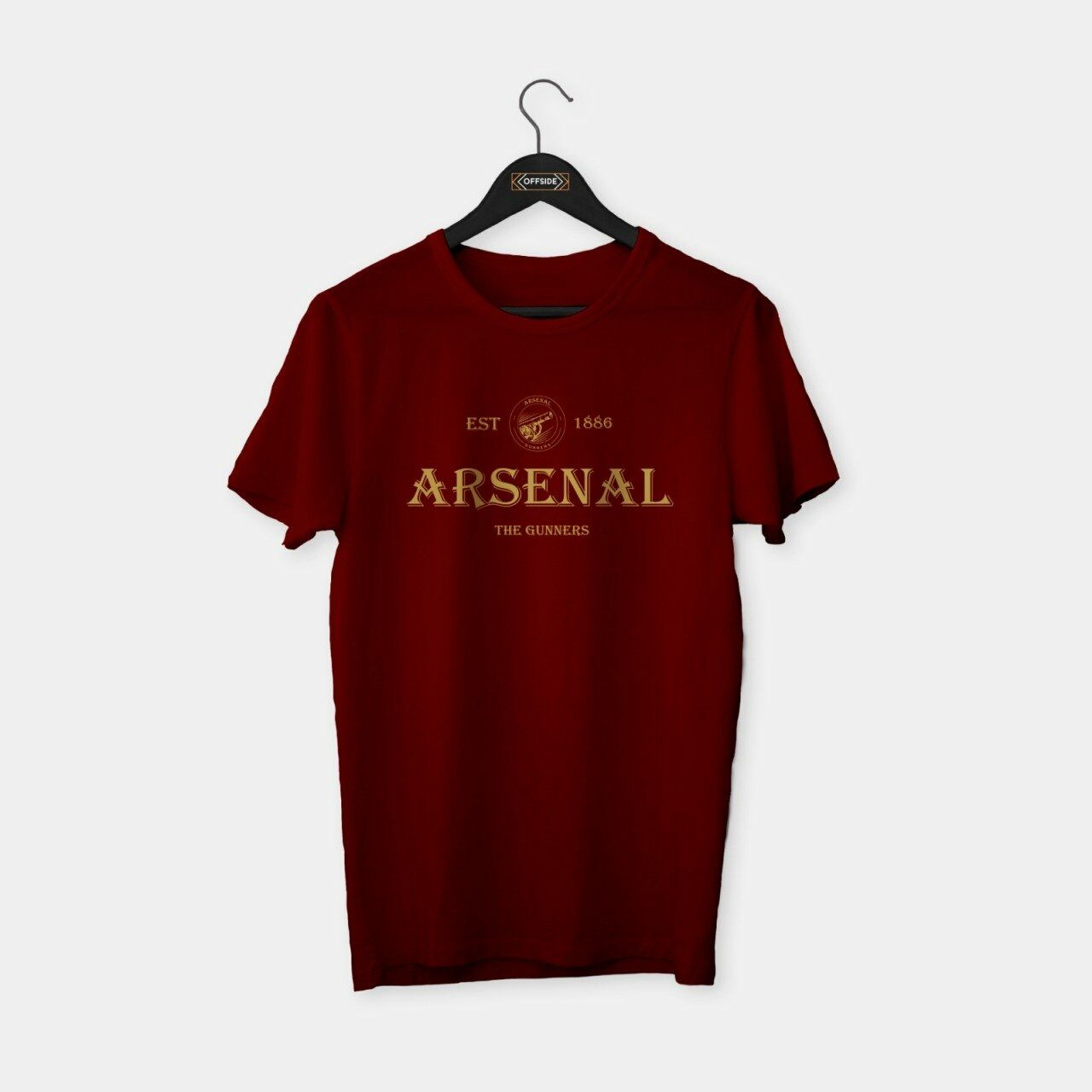Arsenal - The Gunners T-shirt Bordo - XXL