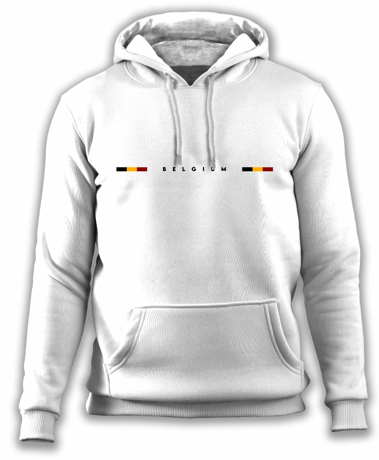 Belgium Belcika Minimal Sweatshirt Siyah XL