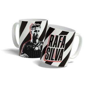 Rafa Silva Kırmızı Siyah Tasarım Baskılı Kupa Bardak(Kopya)