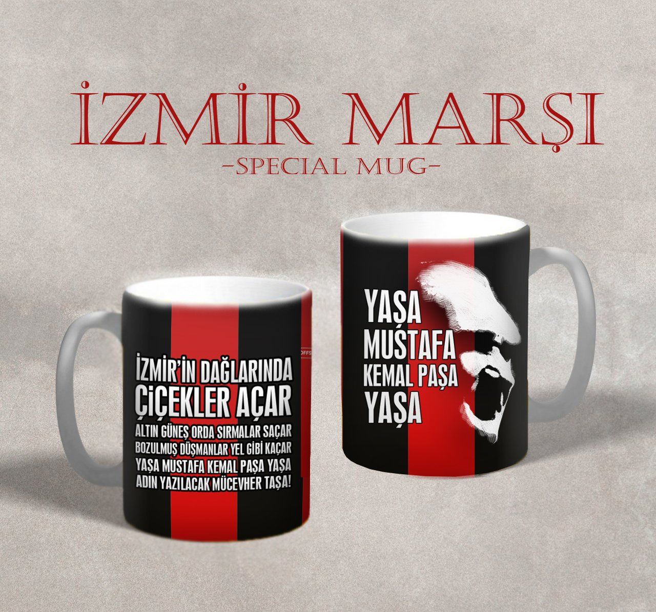 İzmir Marşı - Siyah Kırmızı