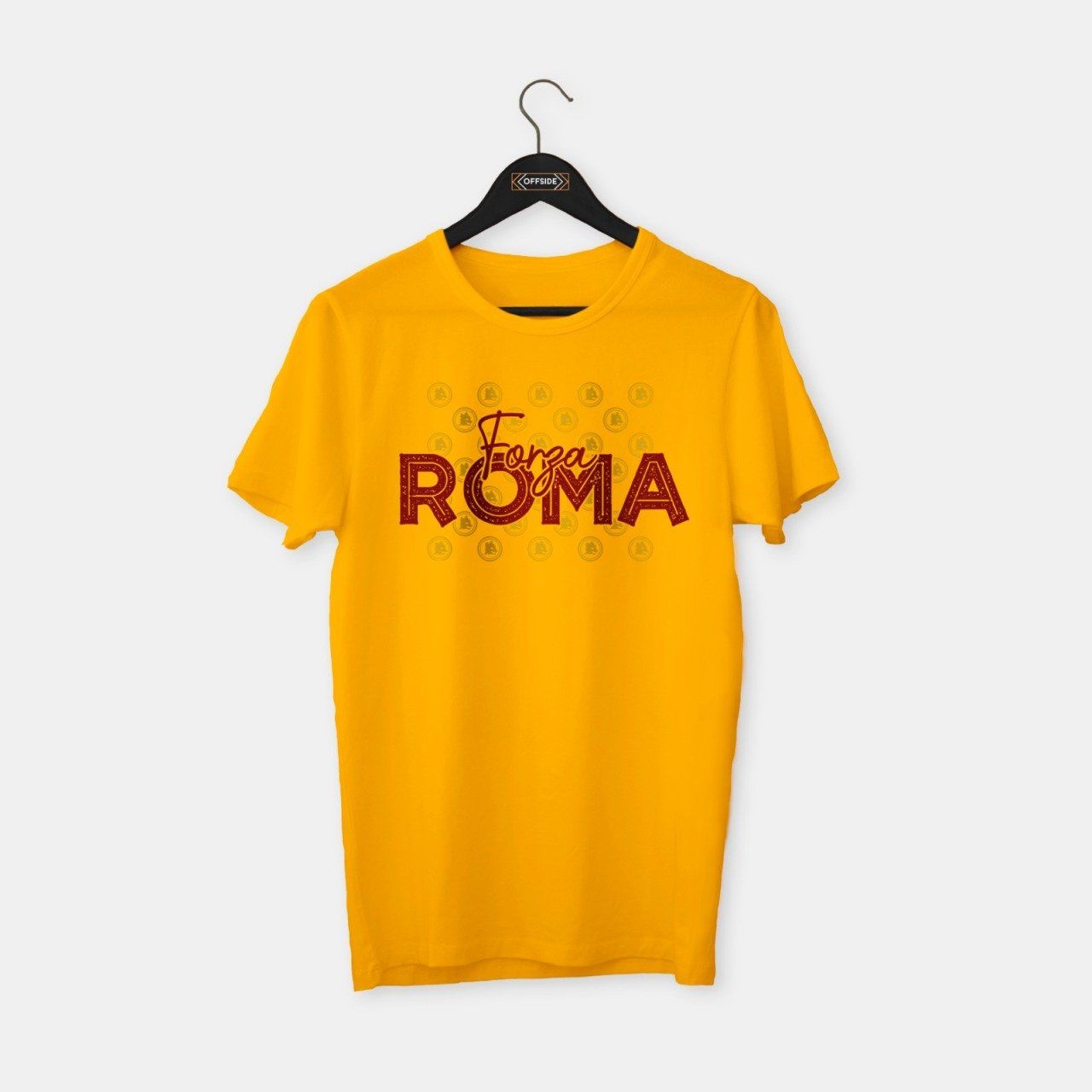 Forza Roma T-shirt Koyu Sarı - L