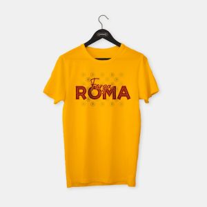 Forza Roma T-shirt Koyu Sarı - L