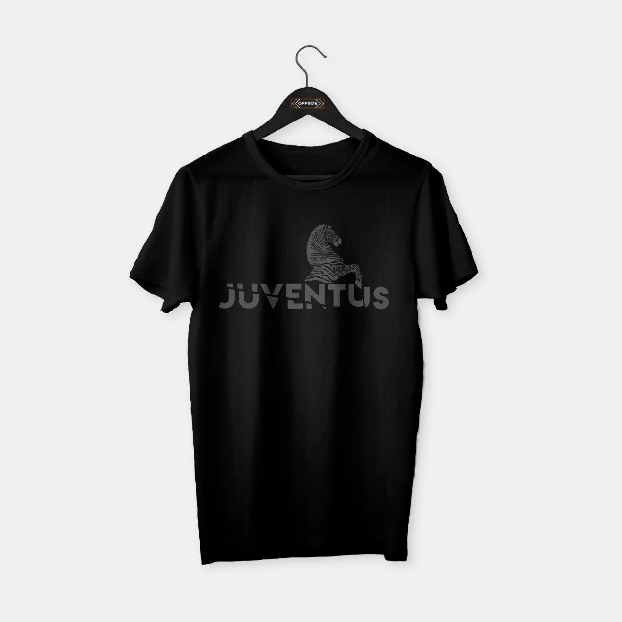 Juventus Juve Zebra T shirt Siyah Antrasit Bask XL