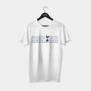 Tottenham 'North London' T-shirt Beyaz - M