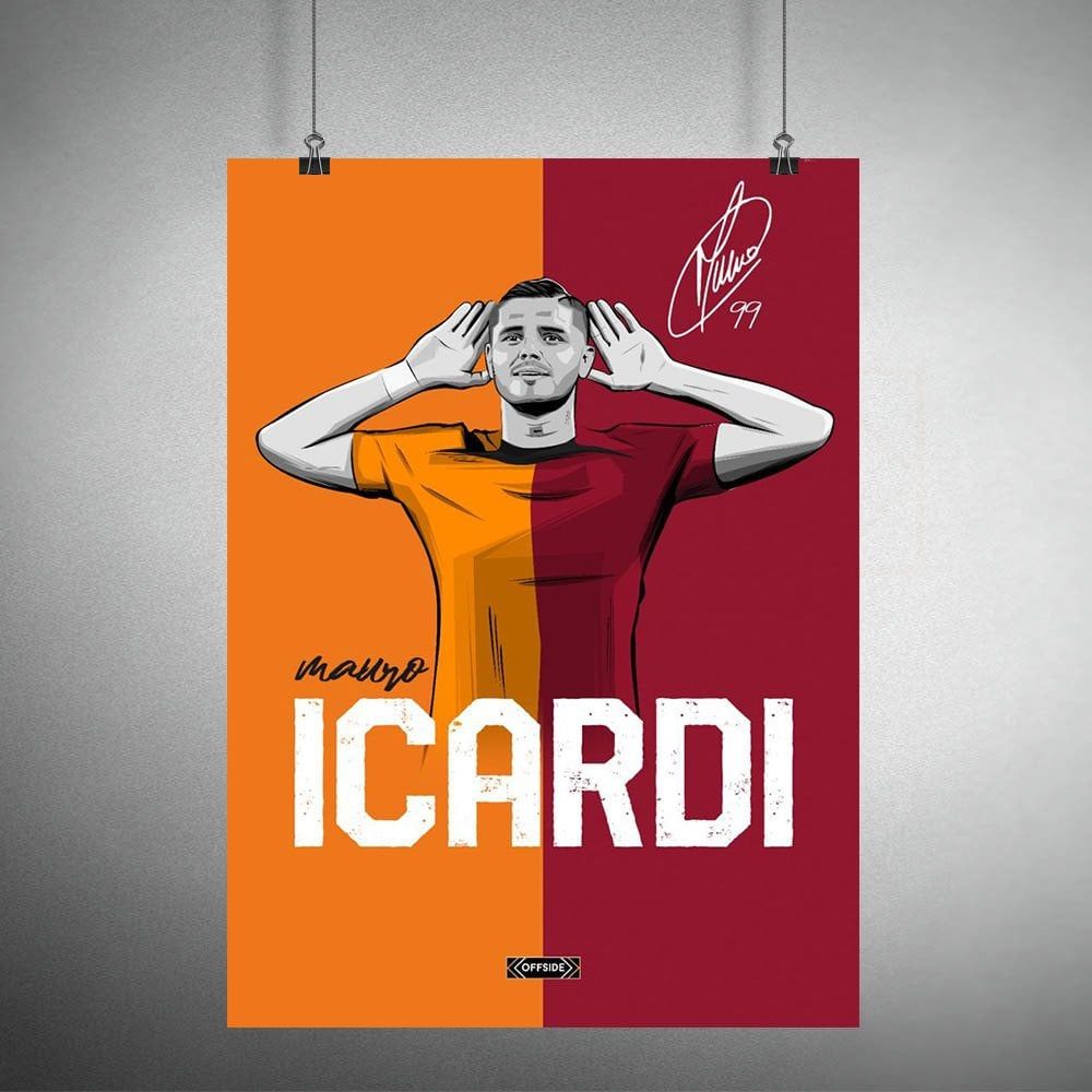 Icardi II Poster Çerçevesiz