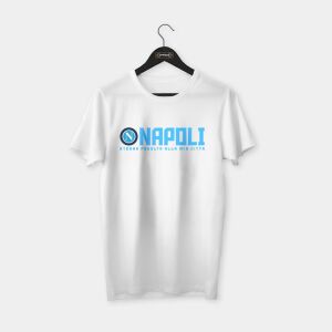 Napoli 'N' T-shirt Beyaz - S