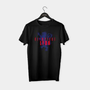 Olympique Lyon T-shirt Siyah - M