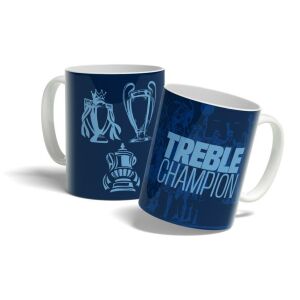Manchester City Treble Champion Baskılı Kupa Bardak