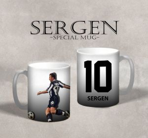 Sergen Yalçın - Futbol Özel Tasarım Kupa Bardak