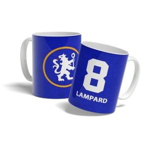 Chelsea Futbol Takımı - Lampard - Kişiselleştirilebilir Baskılı Kupa Bardak