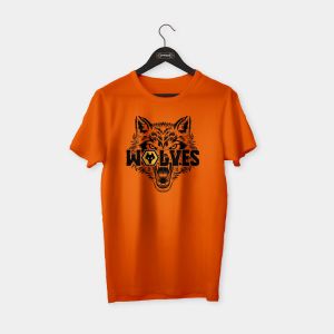 Wolves 'Wolf' T-shirt Turuncu - XXL