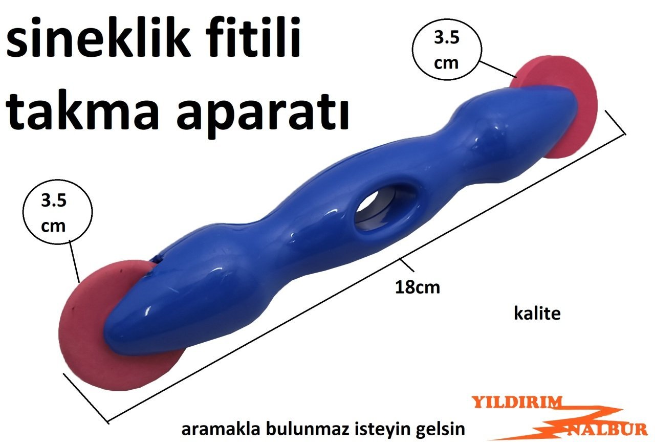 SİNEKLİK FİTİL GEÇİRME APARATI SİNEKLİK MONTAJ ORTA BOY FİTİL TAKMA TEKERLEK