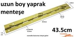 YAPRAK MENTEŞE 43CM UZUN BOYLU DUBLE ESKİLERDEN DOLAP KAPAK MENTEŞESİ KALİTE